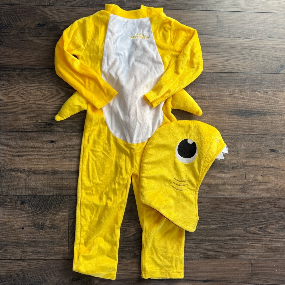 Kids Yellow Pinkfong Baby Shark Costume
